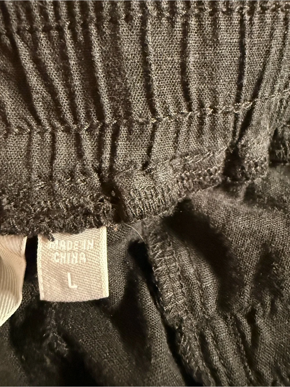Kut from the Kloth Black pants linen blend minimalist, coastal inseam 26 size L